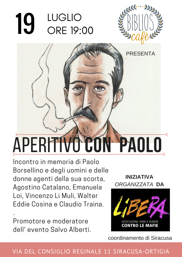 aperitivo con Paolo borsellino 